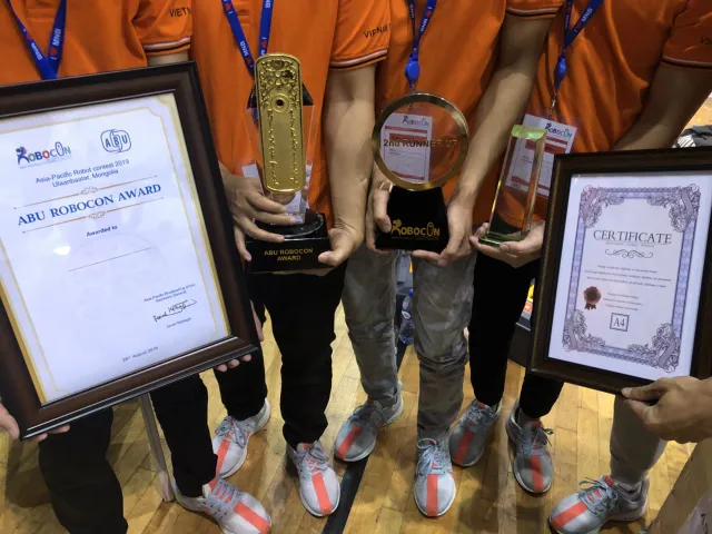 Đội tuyển Việt Nam dừng chân tại Bán kết ABU Robocon 2019 - Ảnh 10.