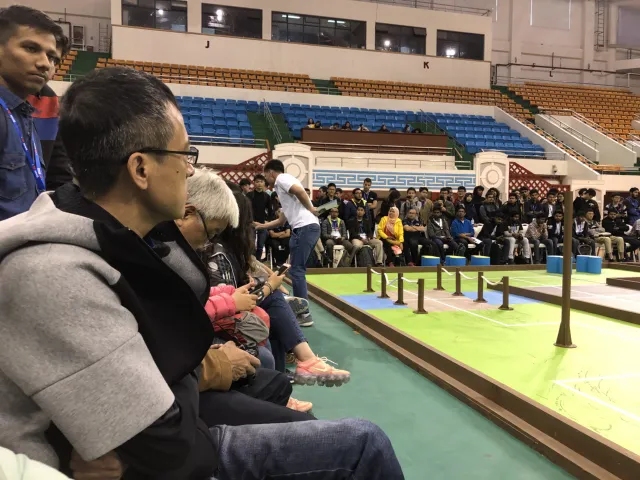 ABU Robocon 2019: Các đội tuyển trình diễn và chia sẻ kinh nghiệm chế tạo robot - Ảnh 9.