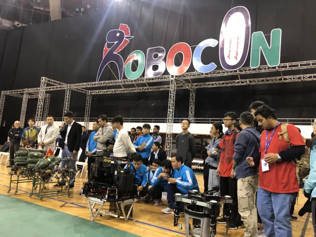 ABU Robocon 2019: Các đội tuyển trình diễn và chia sẻ kinh nghiệm chế tạo robot - Ảnh 1.