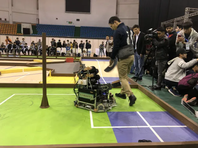 ABU Robocon 2019: Các đội tuyển trình diễn và chia sẻ kinh nghiệm chế tạo robot - Ảnh 15.