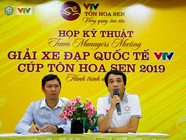 BTC họp kỹ thuật chuẩn bị chuyên môn Giải xe đạp Quốc tế VTV Cúp Tôn Hoa Sen 2019 - Ảnh 2.