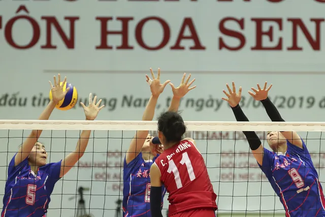 Ảnh VTV Cup 2019: Tung đội hình mạnh nhất, CHDCND Triều Tiên thắng nhàn Phúc Kiến Trung Quốc - Ảnh 3.