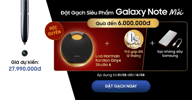 Tại Việt Nam, dự kiến Galaxy Note 10 sẽ có giá bán 23,99 triệu đồng - Ảnh 2. Tại Việt Nam, dự kiến Galaxy Note 10 sẽ có giá bán 23,99 triệu đồng - Ảnh 2.