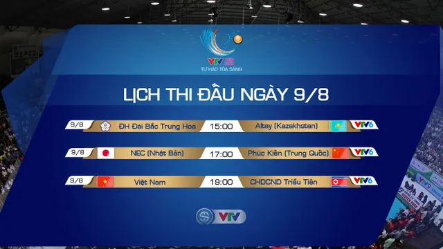 Lịch thi đấu và trực tiếp bán kết VTV Cup Tôn Hoa Sen 2019: ĐT Việt Nam - CHDCND Triều Tiên, NEC (Nhật Bản) - Phúc Kiến (Trung Quốc) - Ảnh 1.