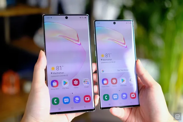 Trên tay Galaxy Note 10/Note 10+: Màu sắc ảo diệu, Samfan ngất ngây - Ảnh 9. Trên tay Galaxy Note 10/Note 10+: Màu sắc ảo diệu, Samfan ngất ngây - Ảnh 9.
