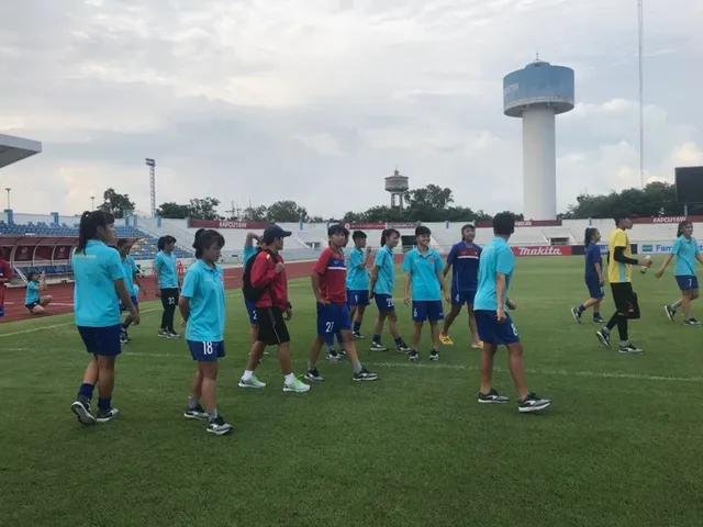 VCK U16 nữ châu Á 2019: U16 nữ Việt Nam tự tin, thoải mái - Ảnh 1.