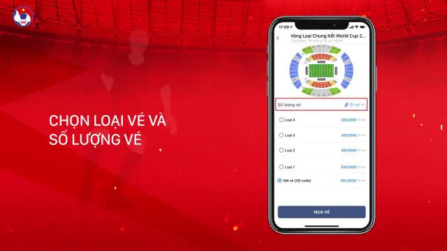 Hướng dẫn chi tiết mua vé bóng đá xem ĐT Việt Nam tại vòng loại World Cup 2022 trên ứng dụng di động - Ảnh 17.