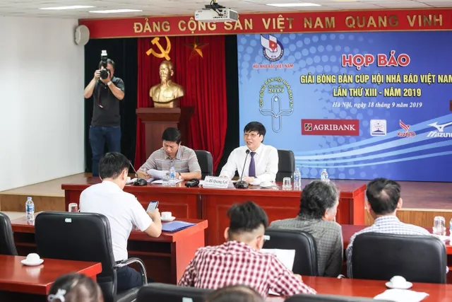 Sắp khởi tranh Giải Bóng bàn Cúp Hội Nhà báo Việt Nam 2019 - Ảnh 1.