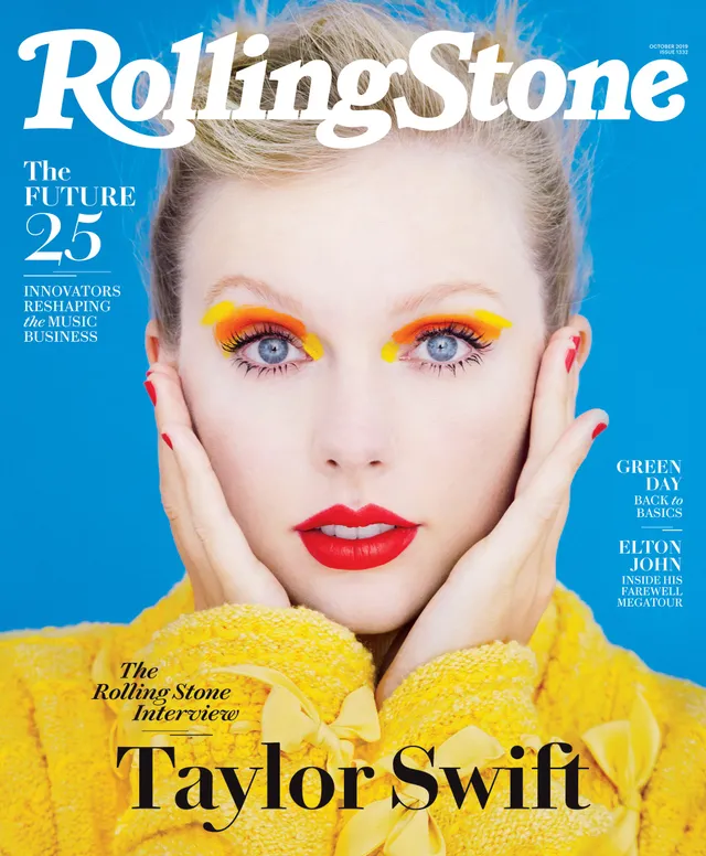 Taylor Swift đầy sắc màu trên Rolling Stone - Ảnh 2.