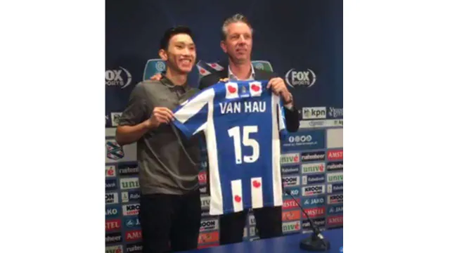 Heerenveen “vớ bẫm” khi mua được Đoàn Văn Hậu - Ảnh 1.