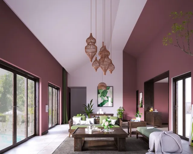 Bí quyết trang trí phòng khách màu hồng khiến vạn người mê - Ảnh 6. Bí quyết trang trí phòng khách màu hồng khiến vạn người mê - Ảnh 6.
