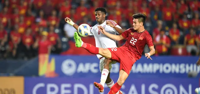 ẢNH: Nhìn lại trận đấu U23 Việt Nam 0-0 U23 UAE qua những khoảnh khắc của AFC - Ảnh 4.