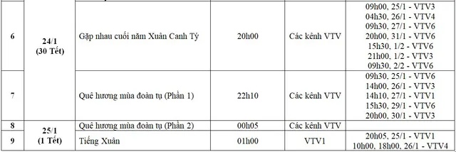 Xem gì Tết Nguyên đán Canh Tý trên VTV? - Ảnh 2.