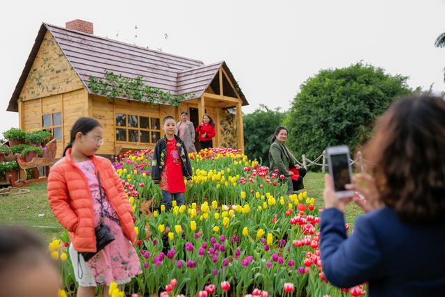 Du xuân Canh Tý, nhiều người thích thú với điểm “check-in” độc đáo gần Hà Nội - Ảnh 11.