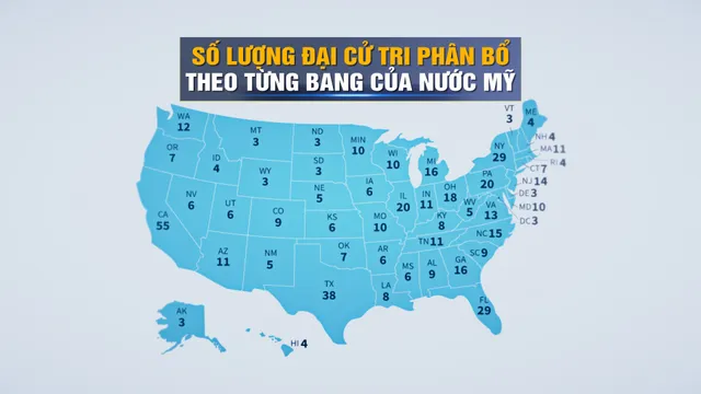 Bầu cử Tổng thống Mỹ qua đại cử tri: Luôn gây tranh cãi nhưng chưa thể bãi bỏ - Ảnh 1. Bầu cử Tổng thống Mỹ qua đại cử tri: Luôn gây tranh cãi nhưng chưa thể bãi bỏ - Ảnh 1.