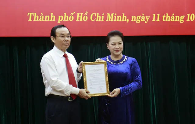 Ông Nguyễn Văn Nên được giới thiệu để bầu làm Bí thư Thành ủy TP.HCM - Ảnh 1.