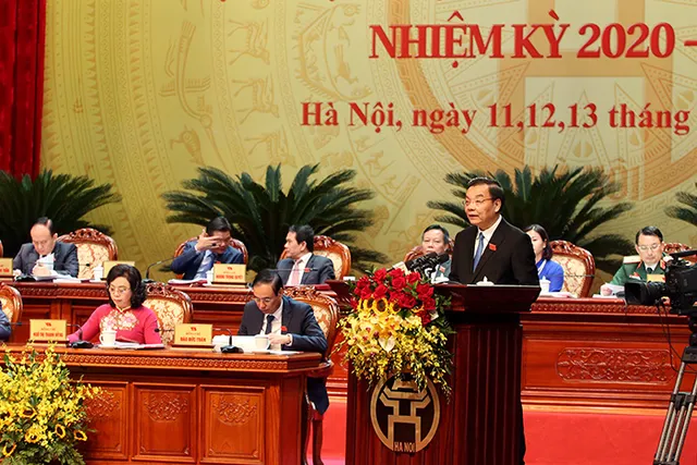 Hôm nay (12/10), khai mạc Đại hội Đảng bộ TP Hà Nội nhiệm kỳ 2020 - 2025 - Ảnh 4.