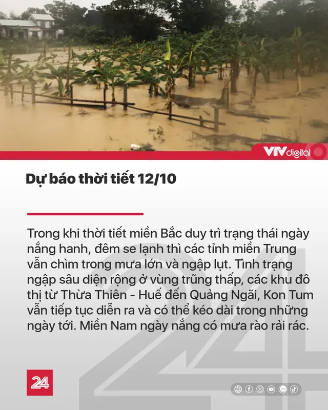 Tin nóng đầu ngày 12/10: Sẽ còn lũ lụt liên tiếp vì biến đổi khí hậu - Ảnh 6.