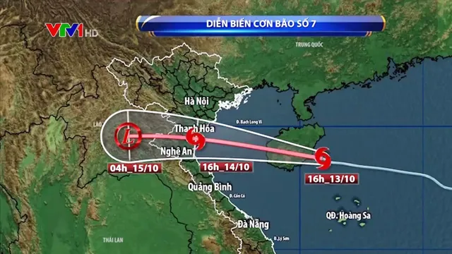 Bão số 7 đang mạnh lên, áp thấp nhiệt đới mới ngấp nghé vào Biển Đông - Ảnh 1.