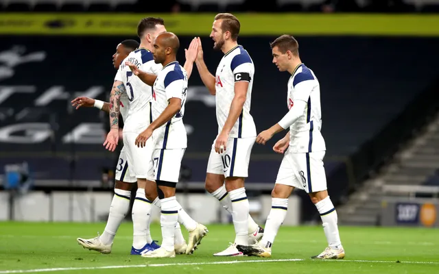 Play-offs UEFA Europa League: Harry Kane tỏa sáng, Tottenham ghi 7 bàn vào lưới đối thủ! - Ảnh 1.