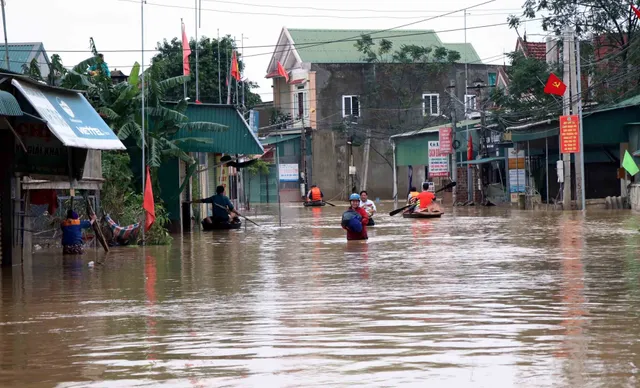 Nước lũ rút, côn trùng, rắn rết bò khắp nơi trong trường học, trạm y tế - Ảnh 7.