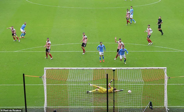 Sheffield United 0-1 Manchester City: Kyle Walker lập siêu phẩm, Man City thắng tối thiểu Sheffield - Ảnh 3.