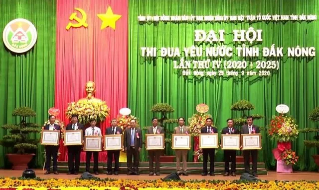 
At the fourth Patriotic Emulation Congress of Dak Nong Province
