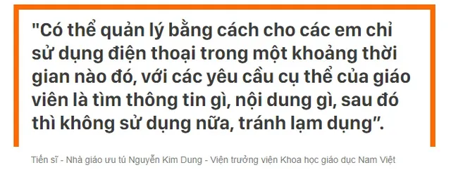 Băn khoăn lợi - hại khi giao điện thoại thông minh cho học sinh trên lớp - Ảnh 4.