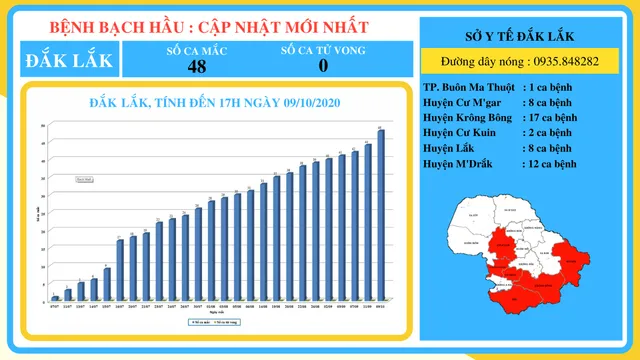 Đắk Lắk đã có 48 ca mắc bạch hầu - Ảnh 1.