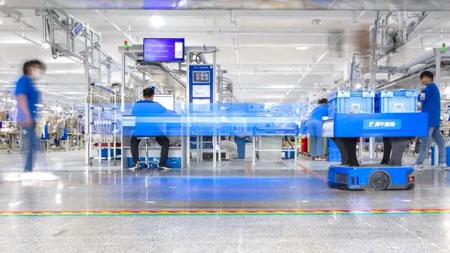 Nhà máy sản xuất kỹ thuật số của Alibaba tất bật chuẩn bị cho Ngày Độc thân - Ảnh 2. Nhà máy sản xuất kỹ thuật số của Alibaba tất bật chuẩn bị cho Ngày Độc thân - Ảnh 2.