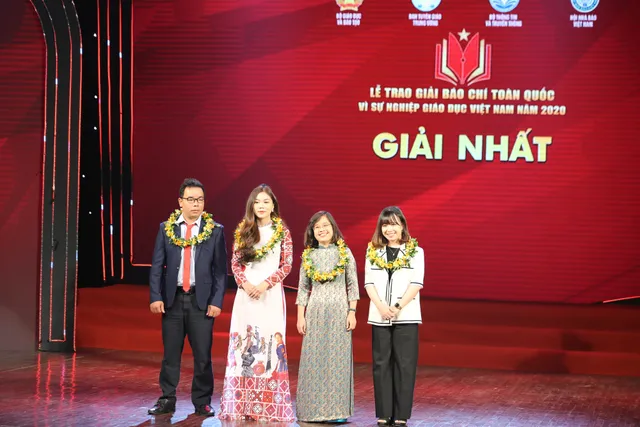 VTV giành 5 giải báo chí toàn quốc Vì sự nghiệp giáo dục Việt Nam 2020 - Ảnh 1.