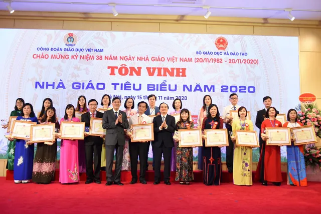 Tôn vinh 183 nhà giáo tiêu biểu năm 2020 - Ảnh 8.