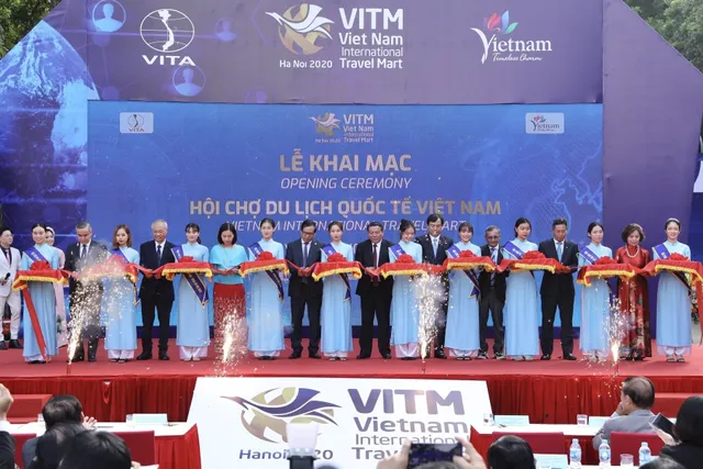 Khai mạc Hội chợ Du lịch quốc tế Việt Nam 2020 - Ảnh 1.