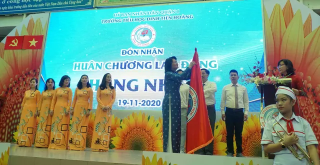 Kỷ niệm 100 năm trường Tiểu học Đinh Tiên Hoàng, TP.HCM - Ảnh 1.