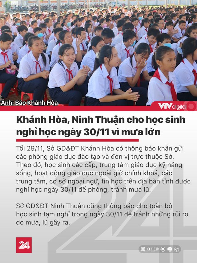 Tin nóng đầu ngày 30/11: Tiếp tục tìm kiếm 2 du khách bị mất tích - Ảnh 5.