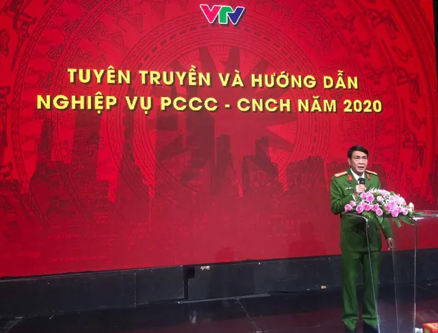 Khai mạc lớp tập huấn nghiệp vụ phòng cháy chữa cháy năm 2020 tại Đài THVN - Ảnh 1.