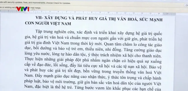 Nhân dân quan tâm, góp ý vào dự thảo các Văn kiện trình Đại hội XIII - Ảnh 1.