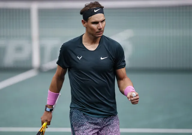 Rafael Nadal thẳng tiến vào tứ kết Paris Masters 2020 - Ảnh 3.