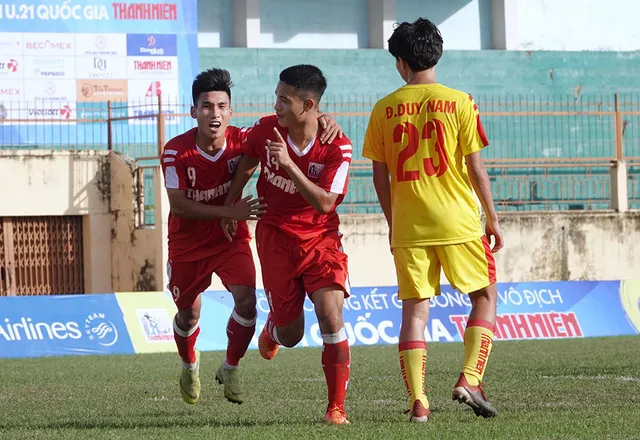 U21 Quốc gia 2020: U21 Nam Định giành quyền vào bán kết - Ảnh 1.