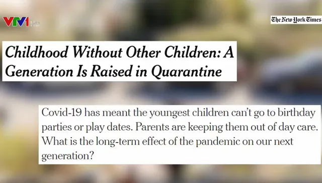 Ảnh hưởng lâu dài đối với thế hệ trẻ em được nuôi dưỡng trong điều kiện cách ly - Ảnh 1.