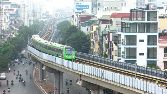 Tàu Cát Linh - Hà Đông chạy thử trong 20 ngày - Ảnh 3.