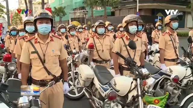 Sẵn sàng đẩy lùi những nguy cơ gây mất an ninh trật tự.