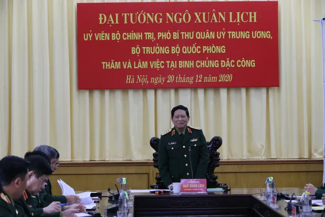 Đại tướng Ngô Xuân Lịch: Đặc công luôn phải là lực lượng đặc biệt tinh nhuệ - Ảnh 1.