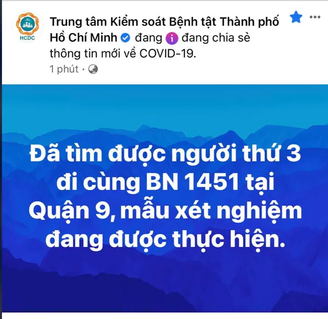 Đã tìm được người còn lại đi cùng xe với BN1451 đến TP Hồ Chí Minh - Ảnh 1.