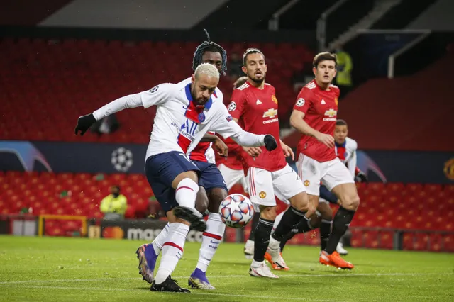 Man Utd 1-3 PSG: Neymar lập cú đúp, Fred nhận thẻ đỏ! - Ảnh 1.