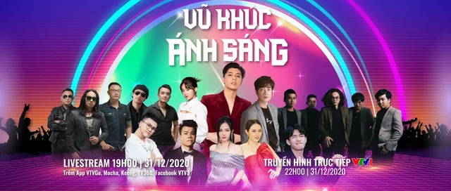 Vũ khúc ánh sáng - Countdown 2021: Đại nhạc hội nhiều màu sắc, hiện đại, mang đậm dấu ấn nghệ thuật - Ảnh 1.