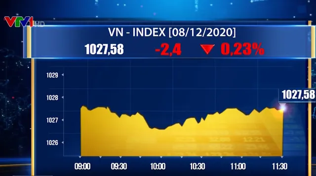 Lực bán dâng cao, VN-Index giảm điểm - Ảnh 1.