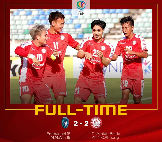 Công Phượng lập công, CLB TP Hồ Chí Minh chia điểm với Yangon United - Ảnh 2.