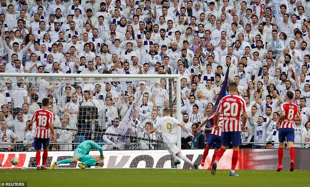Thắng tối thiểu Atletico, Real giữ vững ngôi đầu - Ảnh 3. Thắng tối thiểu Atletico, Real giữ vững ngôi đầu - Ảnh 3.