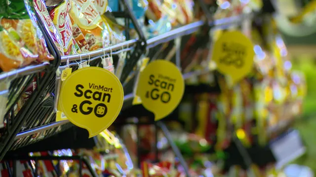 Trải nghiệm siêu thị ảo "Scan and Go"